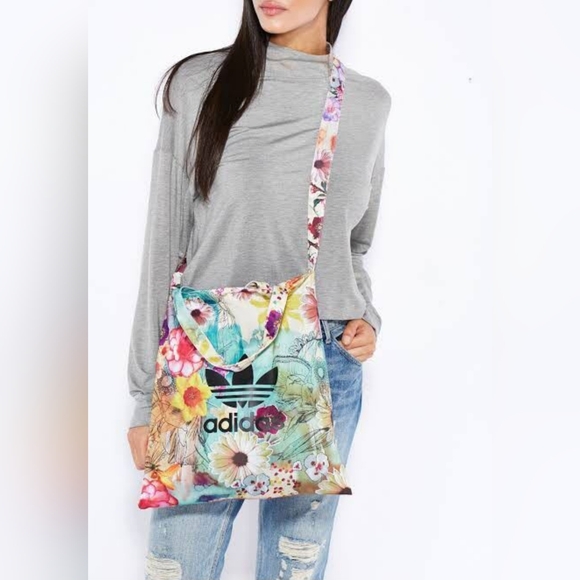 adidas Originals Handbags - Adidas x FARM Company Confete Multicolor Bag Floral Pattern Crossbody Bag